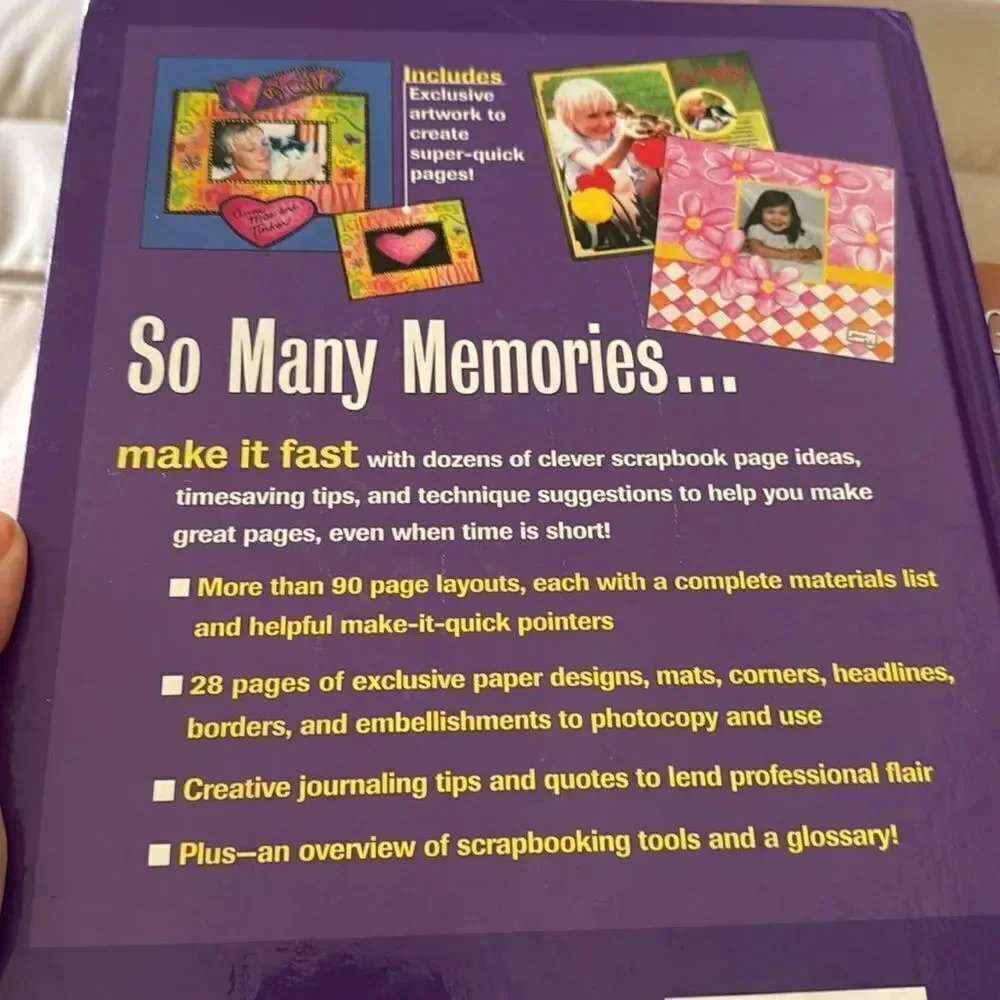 *Final Price* Better Homes & Gardens Fast Scrapbooking - Hardcover- EUC - Picture 5 of 5